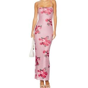 Sidney Dress in Mauve Floral